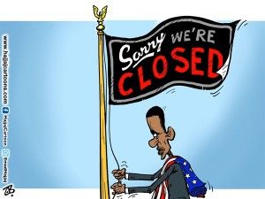 Obama govt. closed, Oct. 11, 2013