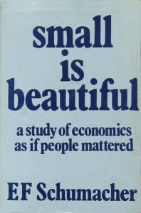 Small is beautiful book cover