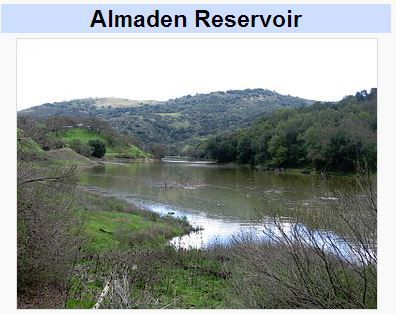 Almaden reservoir, wikimedia
