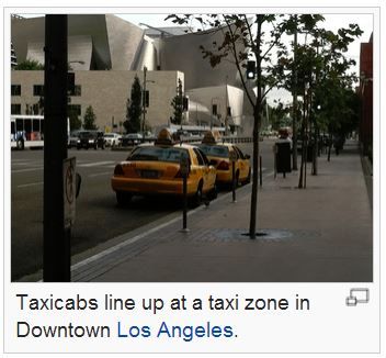 taxis los angeles, wikimedia