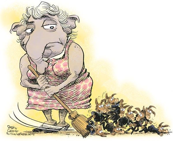 Republican sweep, cagle, Nov. 10, 2014