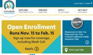 covered CA open enrollment