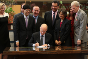 brown school funding signing, governor's site