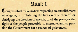 First Amendment