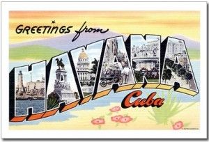 Havana Cuba postcard