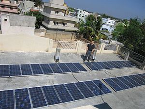 rooftop solar, wikimedia