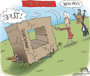 Obamacare rollout, Gary McCoy, cagle, Nov. 5, 2013