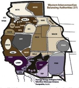 Western electricity balancing