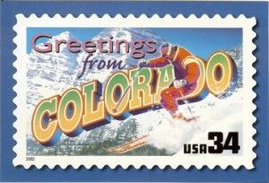 colorado greetings stamp