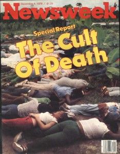 Jonestown massacre Newsweek cover