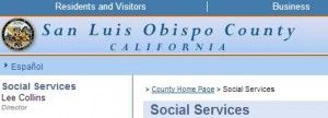 Social Services, San Luis Obispo County