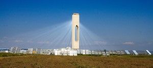 Solar power tower, wikimedia