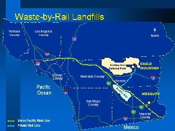 WBR Landfill map