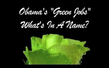 Obama’s green jobs went up in smoke