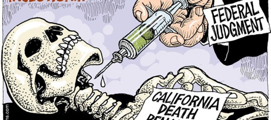 Cartoon: CA death penalty