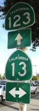 California traffic sign, wikimedia