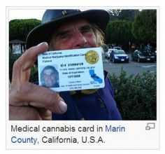 Medical marijuana card, wikimedia