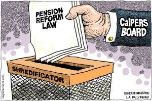 Pension reform shredded, Cagle, Wolverton, Aug. 25, 2014