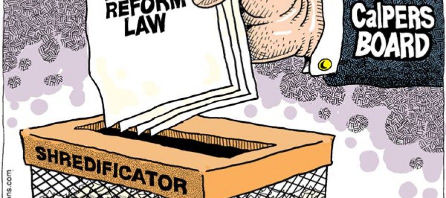 Cartoon: Pension reform