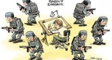 Cartoon: Freedom of expression