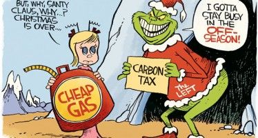 Cartoon: Carbon-tax Grinch