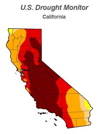 California drought monitor