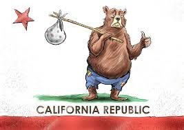 leaving california hitchhiking cartoon