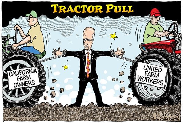 Brown tractor pull cartoon