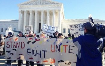 Union funding endangered by pending Supreme Court case