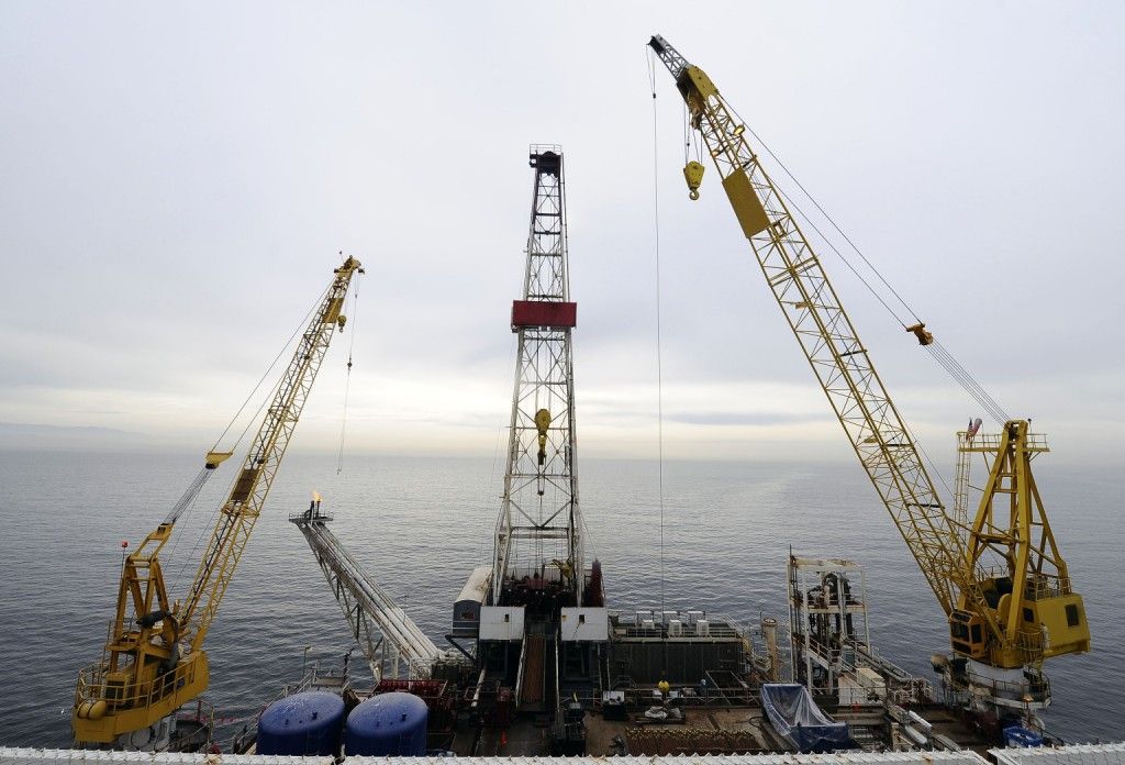 Offshore fracking